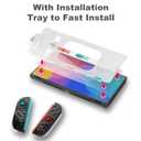 Switch 2 Accessories Kit, 10-in-1 Bundle Case for NS Switch 2 (2025), with Carrying Case, Clear Protective Cover, Thumb Grips, Screen Protectors, Gifts for Chirstmas