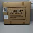 GXT Bench Seat Cover, Premium Faux Leather Bench Seat Covers for Trucks - Universal Fit for Most Sedans SUV Pick-up Truck, Durable for Long Lasting Protection (Grey and White)