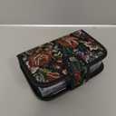 Easy Comforts 14 Day Pill Holder, Travel Case Medication Reminder Pill Box with Detachable Compartments, Tapestry