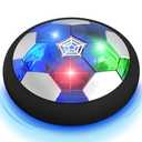 Hover Soccer Ball Boy Toy, Air Powered Floating Hover Soccers with LED Light, Kids Training Soccer Ball Indoor Outdoor Game, Birthday Gifts for Age 3 4 5 6 7 8-10 Years Old Boys Girls