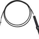 SSC13411 11Ft Rack Steering Cable Compatible with SB39526P,SB39544P Bezel Kits for Back Mount Steering System& SH5210P,SH5230P Helm Units Fits for SS14111 SS15111
