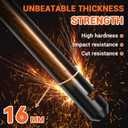 Sportneer Bike Lock - 17mm Shackle Heavy Duty Anti Theft Bike U Lock with 2 Keys - Bicycle U-Locks with Sturdy Mounting Bracket for Road, Mountain, Electric & Folding Bike, Size 7.76''x5.02'' (Gray)