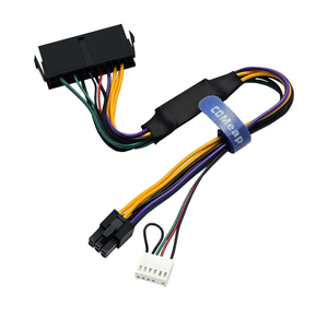 COMeap 24 pin to 6 pin Adapter HP ATX Power Cable Compatible with Z200 Z210 Z220 Z230 Z240 SFF MT TWR Series 4000 6005 8300, ProDesk 600 G1, EliteDesk 800 G1 13.3-inch (34cm)