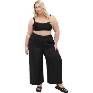 City Chic Women's Plus Size Pant - Maci (Black, XXL)