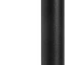 1ft Metal Industrial Pipe Wall Handrail -12 Inch Pipe Barn Door Pull Handle, Gate Pulls, Staircase Handrail for Indoor & Outdoor Steps, Deck Hand Rail, Safety Grab Bar (Matte Black)