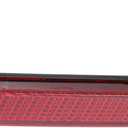 Motoforti 81910-08010 Bumper Reflector Light Cover for Toyota RAV4 19-21 | Red, Long-lasting, for Lexus RC300 2016-2021, Right Rear, for Toyota RAV4 2019-2021