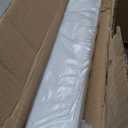 Dream On Me Holly 3 Mini/Portable Crib Mattress, Greenguard Gold & BSA Certified, Fits Portable & Mini Cribs, Lightweight Fiber Core, Waterproof Vinyl Cover (38"x24"x3"), White