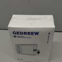 Gedreew Large Thermostat Lock Box Cover with Key, Clear Thermostat Cover with Lock Compatible With Honeywell Home Thermostat On Wall, AC Lock Box Cover with Key Fits Thermostats 5"H x 6" W or Smaller