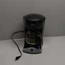 Mr. Coffee Black Coffee Maker, 12 Cups, with Auto Pause and Glass Carafe, Perfect for Home and Office Use
