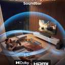 ULTIMEA 2.1 Sound Bar for TV with Dolby Atmos and Wireless Subwoofer