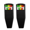 2 Pack EMF Meter, Handheld LED EMF Meter Magnetic Field Ghost Hunting Paranormal Equipment Tester Portable Counter
