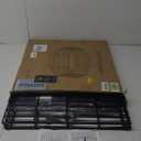 Foldable Metal Wire Dog Pen Pet Playpen Dog Fence Indoor Exercise Pen Enclosure Indoor Outdoor with Top Cover (Black 24 top Cover)