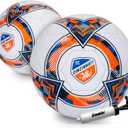 Franklin Sports Official MLS Team Soccer Balls - Official Size 5 Soccer Balls - Regulation Size + Weight Soccer Ball for Kids + Adults - Boys + Girls Soccer Ball - Air Pump Included