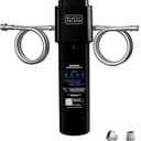 BLACK+DECKER Undersink Water Filter 10 | Reduces CHLORAMINE,Chlorine, Lead, PFAS, Bad Taste, Odor | Under Counter Water Filter Direct Connect to Kitchen Faucet | NSF/ANSI 42 Certified | 1 year