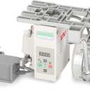 Servo Motor Sewing Machine, Industrial Sewing Machine Servo Motor, AC110V, 550W, 3/4HP, Speed 200RPM to 6000RPM, Brushless Servo Motor with Controller and Foot Switch, Run CW and CCW, Silent