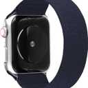 Solace Bands Paladin Loop Smartwatch Band - Compatible With All Apple Iwatch Series - Sportswear Smartwatch Band For Men & Women - Comfort & Durable (42/44/45MM - S, Blue)