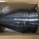 Wellmet Chandelier Lamp Shades, Clip-on Fitter Lampshade, 3" X 6" X 5", Set of 6