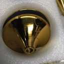 Gold Candleholders for Taper Candlesticks Plus Candle Snuffer  Dining Table Dcor Centrepiece - Brass Candelabra Candlestick Holder - Gold Dcor for Home Weddings Celebrations Events (Set of 6 Pcs)