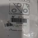 NICETOWN Semi Sheer Curtains 72 inches Long Linen Blend, Grommet Window Treatments Privacy with Light Penetration Bedroom Curtains & Drapes for Loft/Villa, W52 x L72, 2 Panels