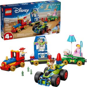 LEGO Disney and Pixars Toy Story Celebration Train & RC Car Toddler Toy - Sensory and Pretend Play Building Toy for Preschool Boys and Girls, Ages 4+ - Disney Gift Idea for Birthdays - 43264