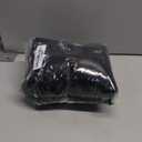 MoKoHouse Black Tablecloth Rectangle 60" x 102" Glitter Table Cloth Sequin Fabric for Halloween Party Wedding Ceremony Cake Dessert Table Decorations