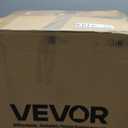 VEVOR 8 Gallon Waste Oil Drain Tank, Industrial Fluid Drain Tank with Adjustable Funnel Height, Portable Oil Drainer with Wheels & Toolbox, Fluid Fuel Transfer Drainage for Auto Repair Shops, Red