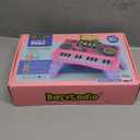 Baby DJ Table for Toddlers 1-3 with Music & Light, Musical Baby Piano Toys 6-9-12-18 Months Toddler Activity Table Music Instruments Learning Toys for 1 Year Old Girl Easter Birthday Gifts Age 0-2