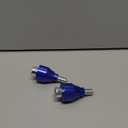 Engine Guard Saddlebag Guard Crash Bar Decorative Wheel M12 Screw Fit for Harley Touring Street Glide Road King Electra Ultra Softail Flat Out Tip Over Bar (Blue Wheel with Blue Slider)