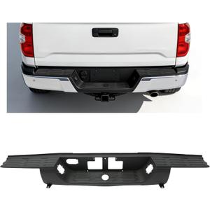 ALMULOO Rear Bumper Step Pad Compatible with 2014-2021 Toyota Tundra Replacement for TO1191104 520570C061 W/O Sensor Hole Bumper Center Top Pad