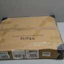 100% Solid Wood Round Pedestal Side Table, Vintage End Table for Living Room Bedroom, Heavy-Duty Antique Accent Table for Corner Spaces, Small Bedside Nightstand, 5-Min Assembly, Walnut