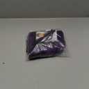 Wig and Sunglasses Set - 15 Inch Wavy Wig With Bangs - Heat Resistant Bob Wig - Short Curly Wavy Wig - Shoulder Length Wigs for Women - Bachelorette Party Costume Cosplay Wigs (Purple)