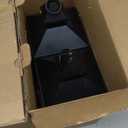 14" Lanterns Decorative Indoor/Outdoor, 2 Pack Black Lantern Decor with Timer Candle, Waterproof Battery Operated Outdoor Lanterns, Vintage Hanging Lanterns for Patio, Porch, Entryway, Centerpieces