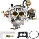 New 2100 2150 Carburetor For Ford 2 Barrel Carburetor 289 302 351 F100 F250 F350 Jeep 360 Jeep Mustang 1964-1982 Carb with Electric Choke Replace Motorcraft/Autolite 2100 2150 Carburetor