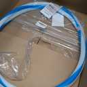 LED Hoop Dance Exercise Light Up Hoop for Kids Adults Children, Fitness Equipment Weight Loss Color Changing Lights, Hoop Hooper Gift(Two AA Batteries are Needed. Not Included), 36in-90cm Blue