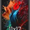 Upsimples 11x17 Picture Frame, Wall Gallery Photo Frames with Engineered Wood, Black 1 Pack