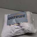 BGment White Blackout Curtains for Living Room -  84 Inches Long Thermal Insulated Light Blocking Grommet Drapes for Nursery, 42 Inch Wide Each