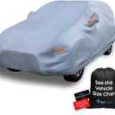 EzyShade 10-Layer SUV Car Cover Waterproof All Weather. See Vehicle Size-Chart for Accurate Fit. Outdoor Full Exterior Covers for Automobiles Heavy Duty Tarp Jeep Rav4 CRV. Size S3 (See SizeChart)