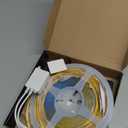 Yeewhale COB LED Strip Lights 32.8ft,3000K DC 24V Dimmable Warm White Flexible LED Rope Lights for Bedroom,with Remote and app Control LED Lights Strip for Living Room, Shelf, Cabinet