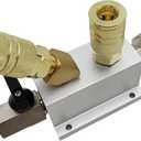NYSUS Air Outlet Kit for 3/4 Inch Tubing System with 1/2 Inch NPT Outlet Port (With Couplers)