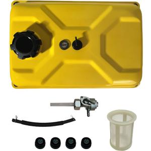 YAMAKATO 13.5*19.5" 5 Gallon Generator Fuel Tank for Champion 2800 3000 3550 3650 3800 4000 4375 4500 Watt & Honda Clone 3KW Dual Fuel Gas Tank