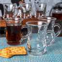 Goodhomes Glass Tea & Coffee Mug (Set of 3pcs)