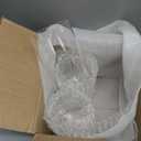 Amosfun 3Pcs Hurricane Candle Holder Sleeve Windproof Cylindrical Pillar Open Ended Candle Shade Chimney Tube Cover 3.94 X 2.76 Inch