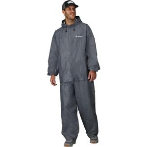 FROGG TOGGS Men's Ultra-Lite2 2-Layer Waterproof Breathable Rain Suit (Large, Carbon)