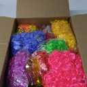 PLULON 8 Pack Colored Afro Wig with Heart Sunglasses Hair Cap for Women Men, Funny Curly Afro Wigs Disco Hippie Party Hairpieces for Halloween Costume Cosplay Party Carnival Music Festival Decor