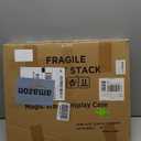 Grhonior 7 Wands Display case Universal Wizard Magic Wand Stand Wall Mount Lockable Wood magiquest Wand Vertical Hanging Holder Box Rack for Wand Collection (Small)