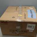 42 Inch Fandelier Ceiling Fan with Light, Chandelier Fan Retractable Ceiling Fan for Bedroom, Living Room, LED Dimmable, 3 Color, 6 Wind Speed-Gold