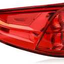 LED Tail lights Compatible with Honda Odyssey 2018-2023 Taillights | Rear Left Driver Side,HO2804115,33550-THR-A01,Outer,w/bulb