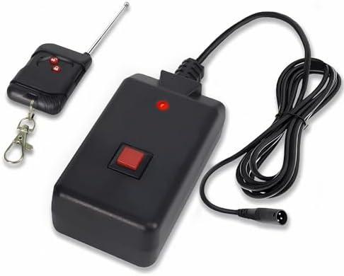 Fog Machine Remote Control Replacement Part and Receiver, for 400 500 900W Fog Smoke Machine Part Remote Fit for Frequency 315