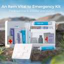 Waterdrop Water Filter Straw, Camping Water Filtration System, Water Purifier Survival Outdoor Drinking Water Purifier for Travel, Backpacking and Emergency Preparedness, 0.1 Micron (Blue), Pack of 4