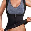 Womens' Sauna Suit Workout Sweat Body Shaper, Size M